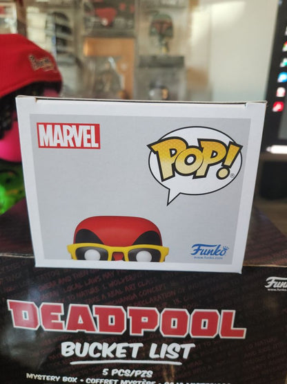 Funko PoP Marvel Deadpool Bucket List Full Box: Lazy River Deadpool Funko