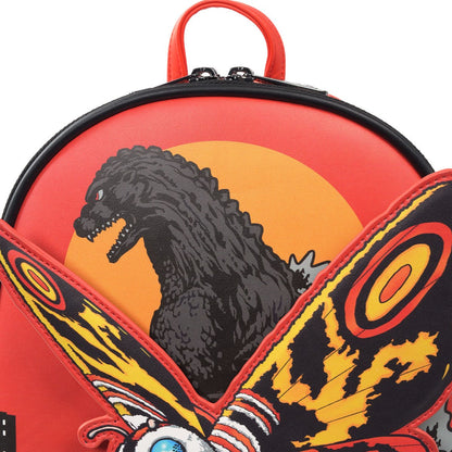 Godzilla vs. Mothra Midsize Loungefly Backpack - Exclusive Loungefly