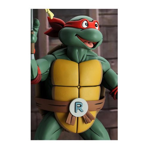 Teenage Mutant Ninja Turtles Raphael Cartoon Version 1:4 Scale Action Figure - Hyperdrive Collector Zone