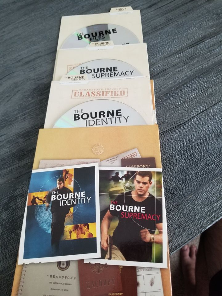 The Bourne Files 3 Disc Collection Hyperdrive Collector Zone