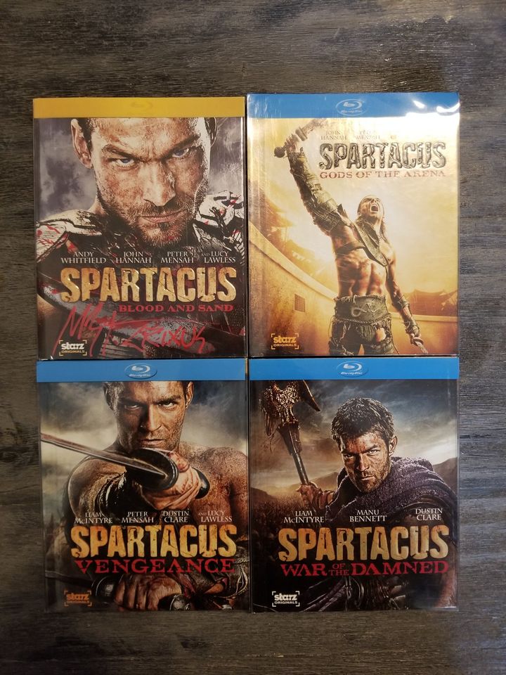 Spartacus Complete Series Blu-ray Hyperdrive Collector Zone