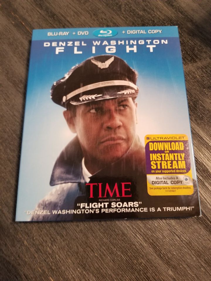 Fight Blu-ray DVD Denzel Washington Hyperdrive Collector Zone