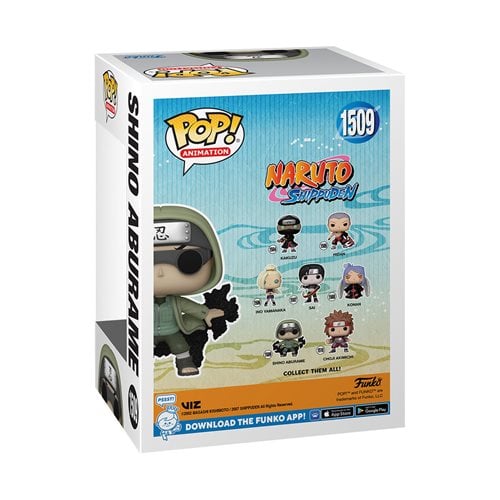 Naruto: Shippuden Shino Aburame Funko Pop! Vinyl Figure #1509 - Hyperdrive Collector Zone