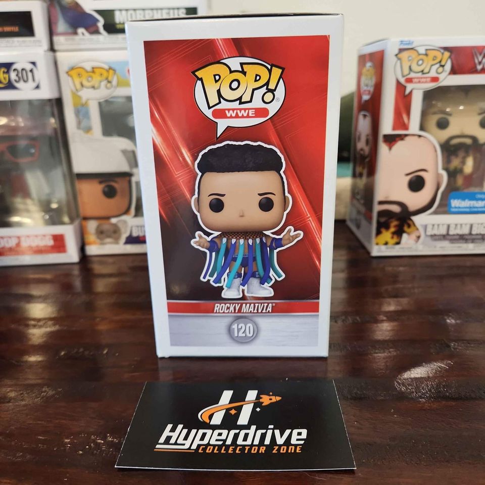 Funko PoP WWE Rocky Maivia - Hyperdrive Collector Zone