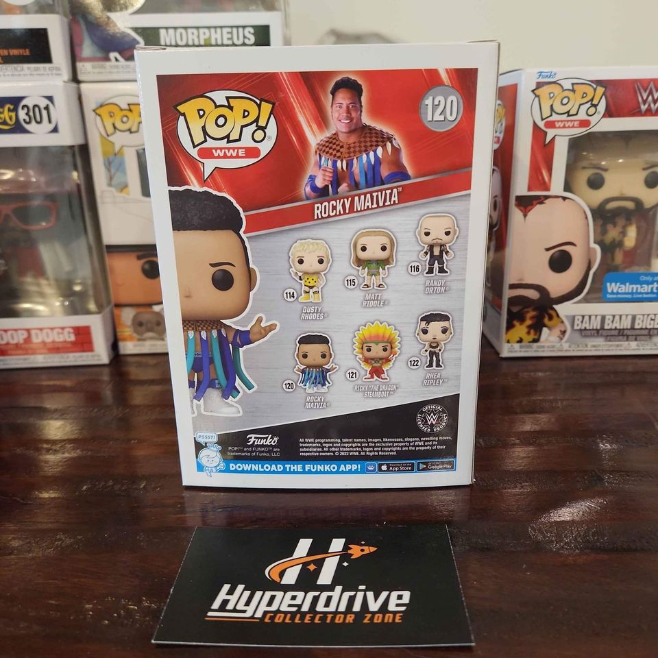 Funko PoP WWE Rocky Maivia - Hyperdrive Collector Zone