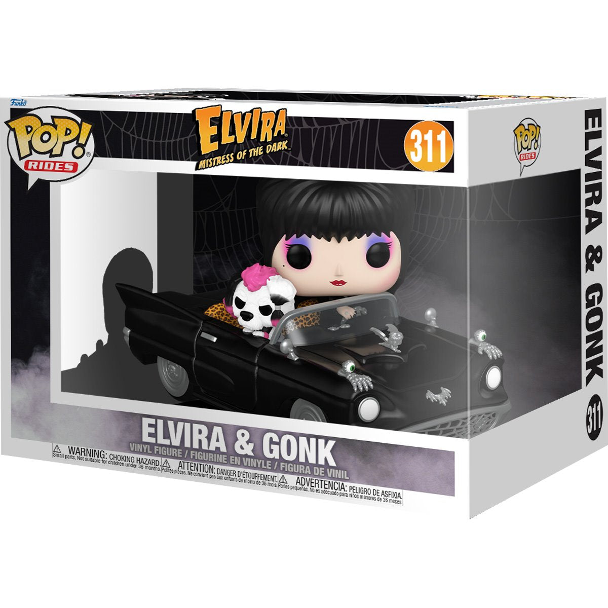 Elvira & Gonk Macabre Mobile Deluxe Funko Pop! Ride #311 Funko