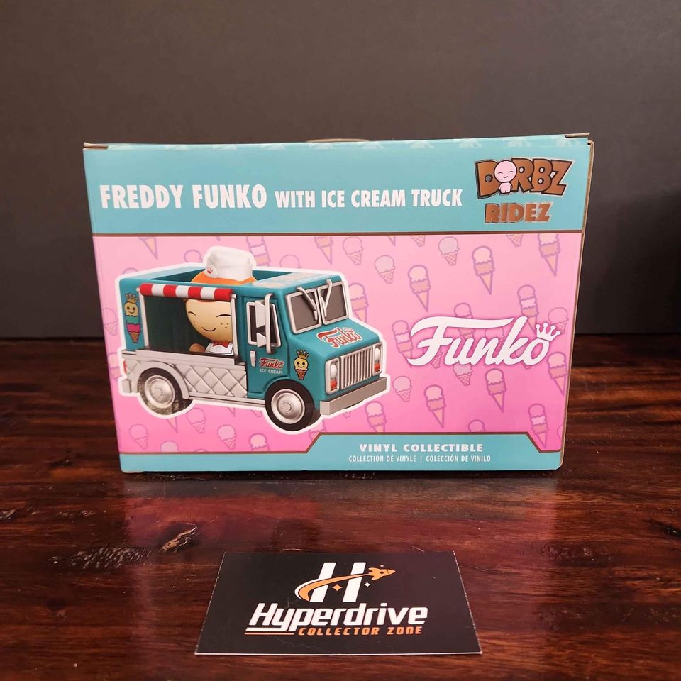 Freddy Funko with Ice Cream Truck Funko Dorbz Ridez - Hyperdrive Collector Zone