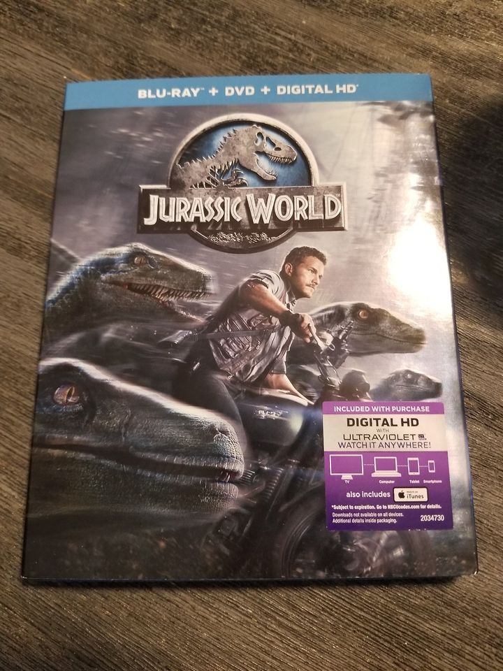 Jurassic World Blu-ray Hyperdrive Collector Zone