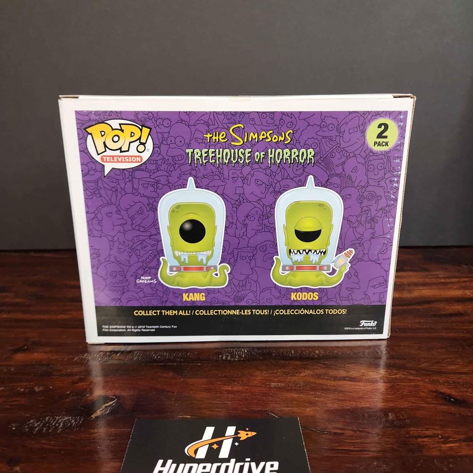 The Simpsons Kang & Kodos Glow in the Dark Funko Pop Exclusive - Hyperdrive Collector Zone