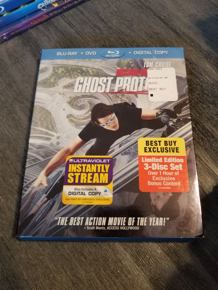 Mission Impossible: Ghost Protocal Blu-ray Hyperdrive Collector Zone