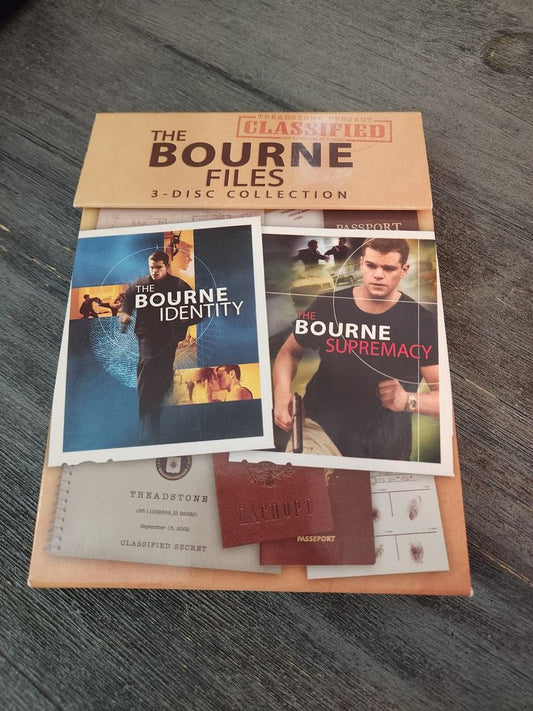 The Bourne Files 3 Disc Collection Hyperdrive Collector Zone