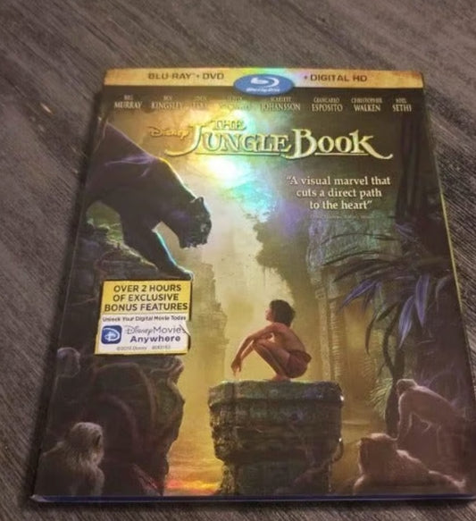 Disney The Jungle Book Blu-ray DVD Hyperdrive Collector Zone
