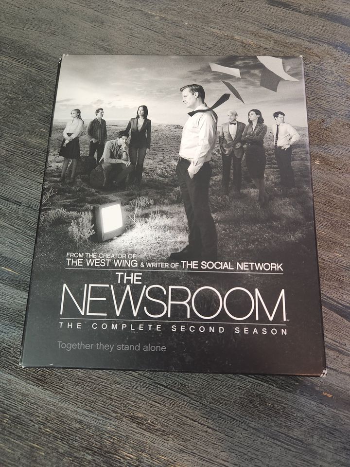 HBO The Newsroom Complete Second Season Blu-ray Hyperdrive Collector Zone