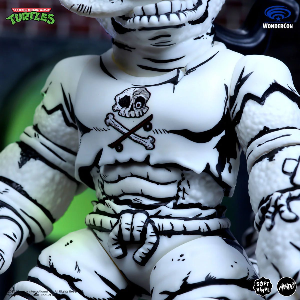 Teenage Mutant Ninja Turtles Mondo Gecko Mirage Variant Soft Vinyl Figure - WonderCon Exclusive Mondo