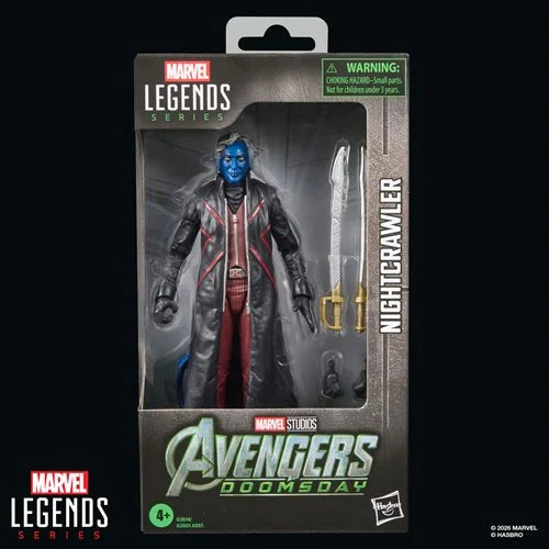 Avengers: Doomsday Marvel Legends Nightcrawler 6-Inch Action Figure PRE-ORDER Hasbro