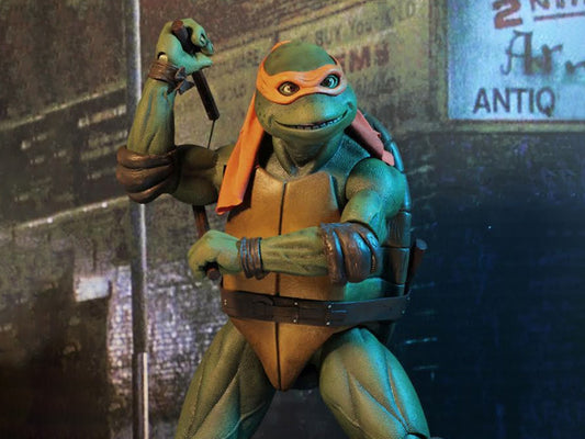 Teenage Mutant Ninja Turtles Movie Michelangelo 1:4 Scale Action Figure - Hyperdrive Collector Zone