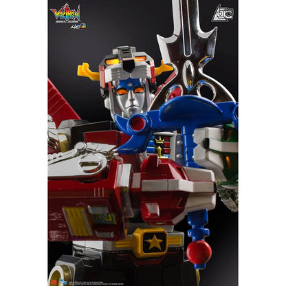 Voltron 40th Anniversary Gift Set with Light-Up Sound Base Toynami