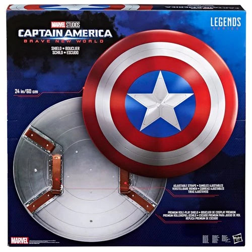 Marvel Legends Captain America Brave New World Shield Prop Replica Hasbro