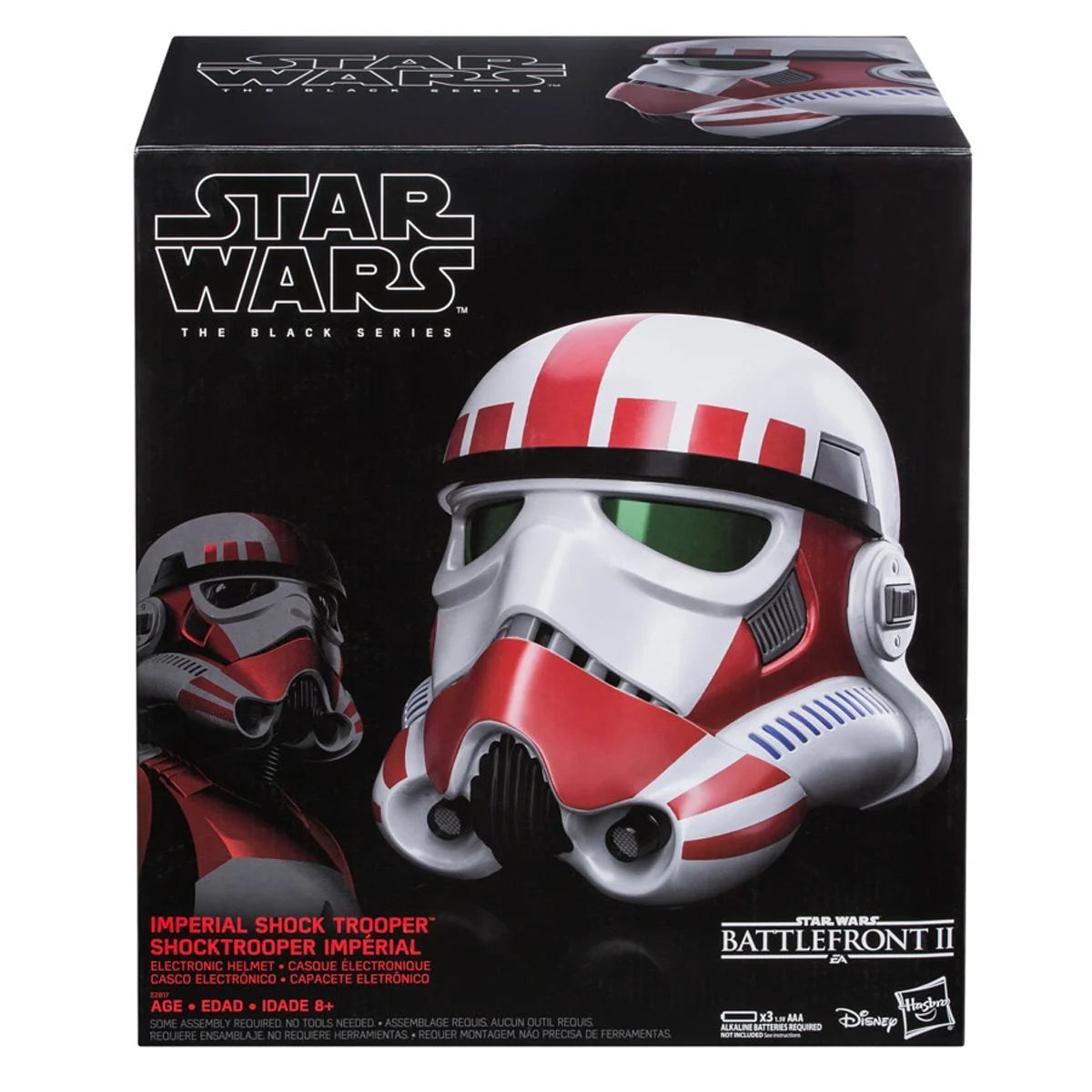 Star Wars The Black Series Shock Trooper Electronic Helmet Prop Replica Hasbro
