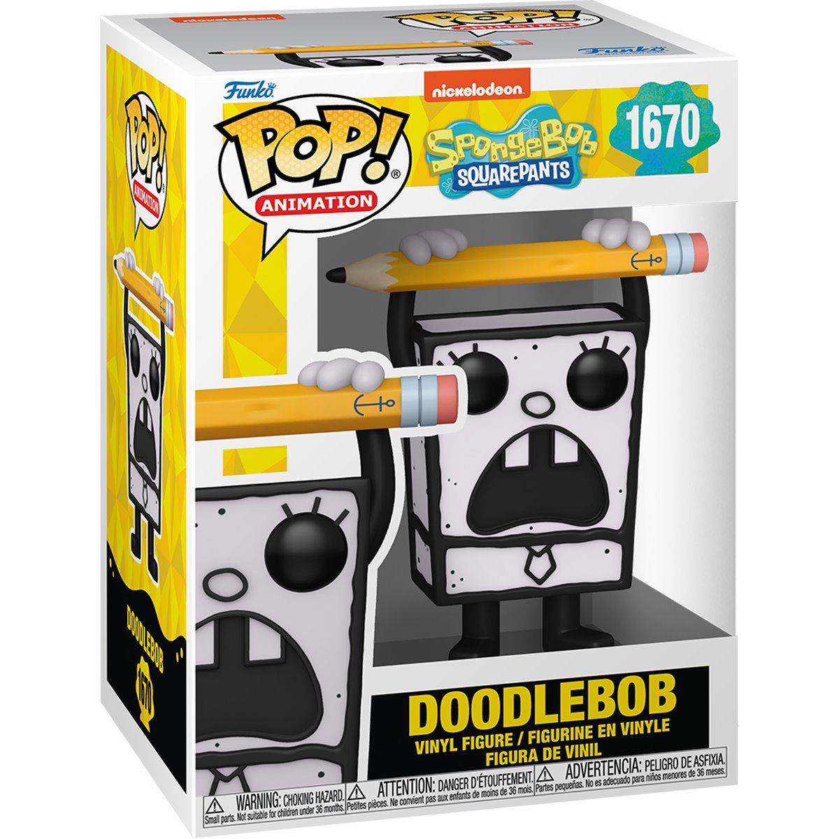 SpongeBob SquarePants 25th Anniversary Doodlebob Funko Pop! Vinyl Figure #1670 Funko