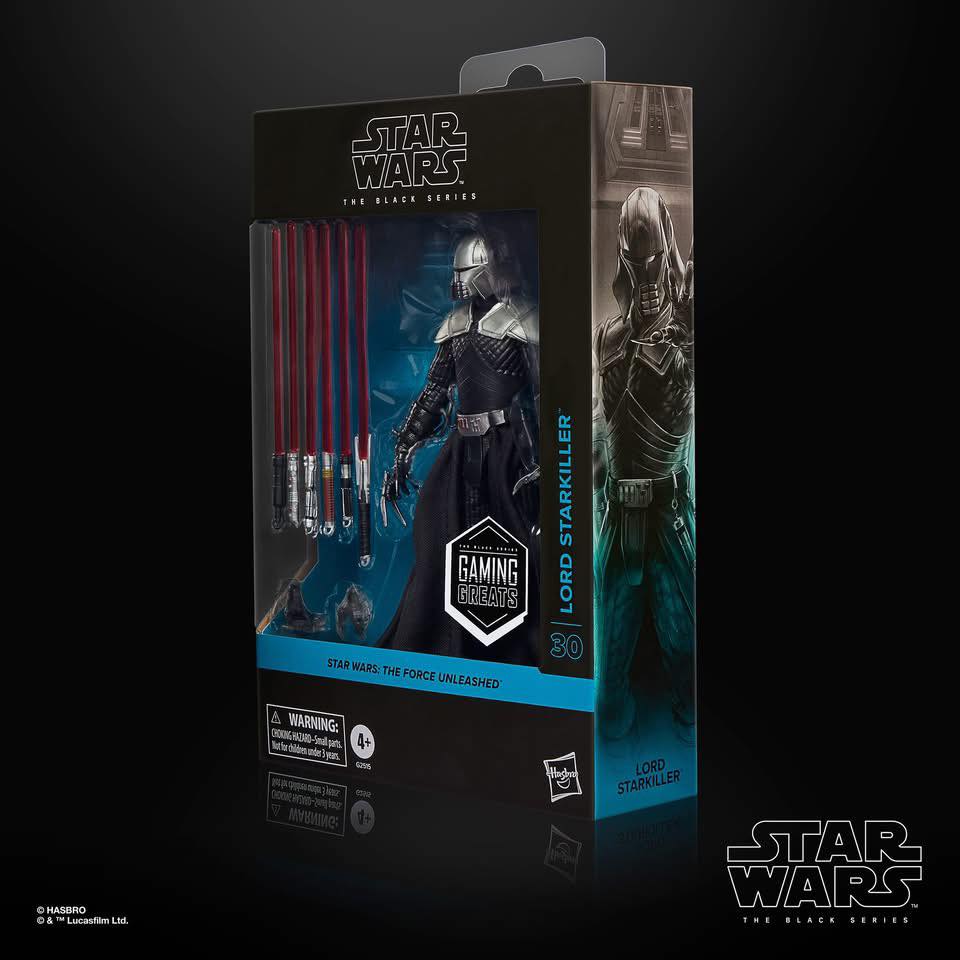 Star Wars The Black Series Gaming Greats Lord Starkiller Deluxe 6-Inch Action Figure Hasbro