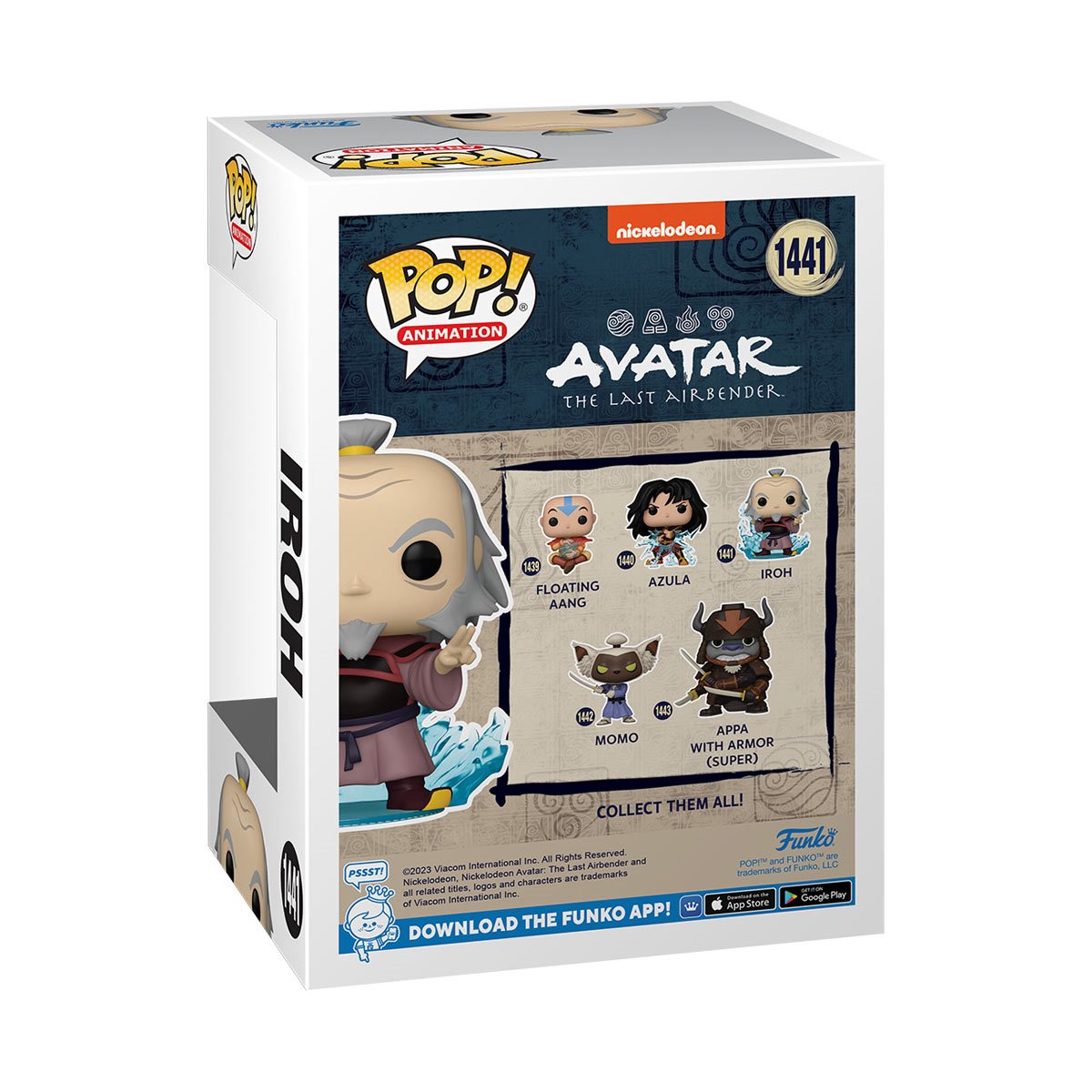 Avatar: The Last Airbender Iroh with Lightning Funko Pop! Vinyl Figure - Hyperdrive Collector Zone