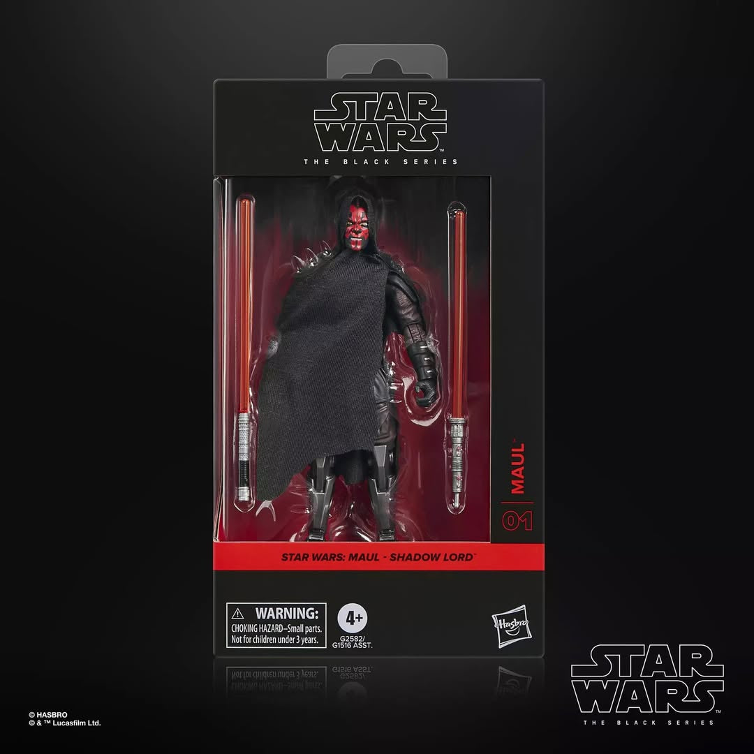 Star Wars: The Black Series Maul 6-Inch Action Figure Hasbro
