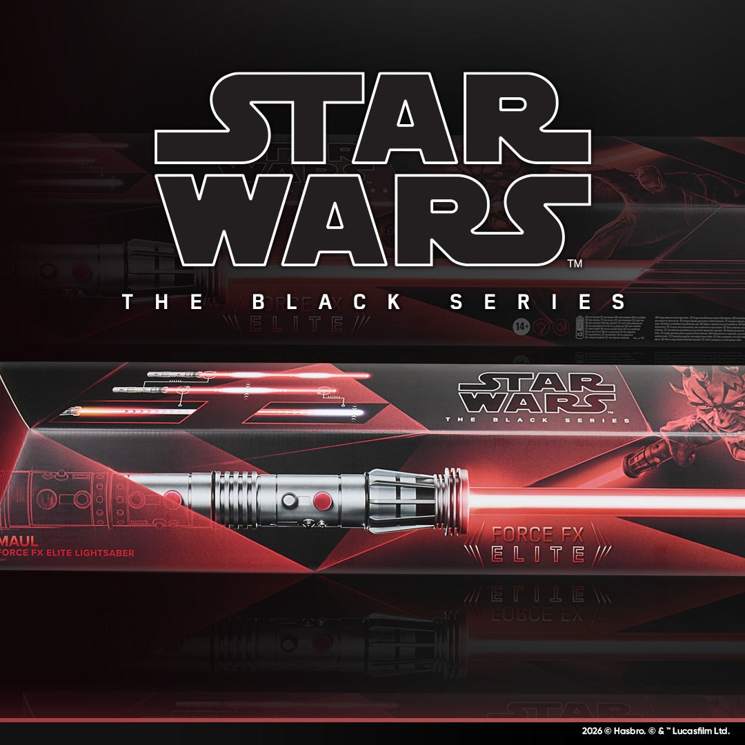 Star Wars The Black Series Maul Force FX Elite Lightsaber Hasbro