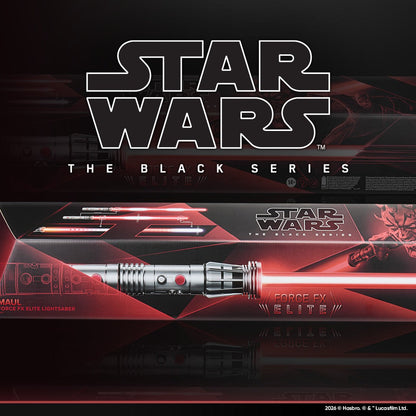 Star Wars The Black Series Maul Force FX Elite Lightsaber Hasbro