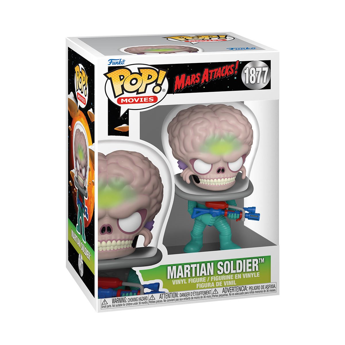 Mars Attacks Funko Pop! Vinyl Figure Set of 3