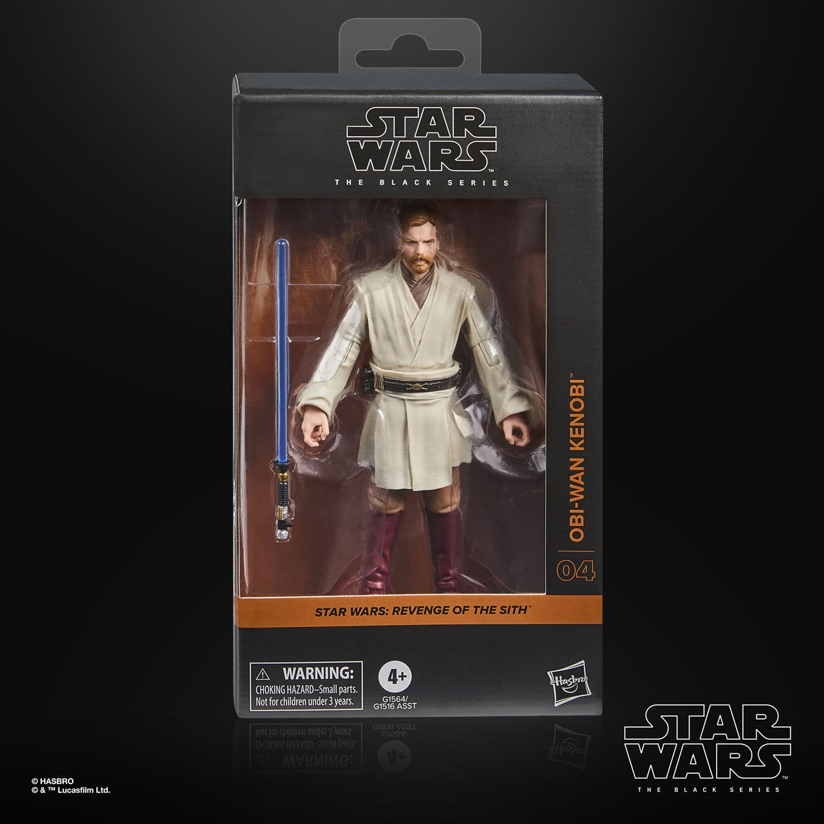 Star Wars The Black Series Obi-Wan Kenobi (Revenge of the Sith) 6-Inch Action Figure Hasbro