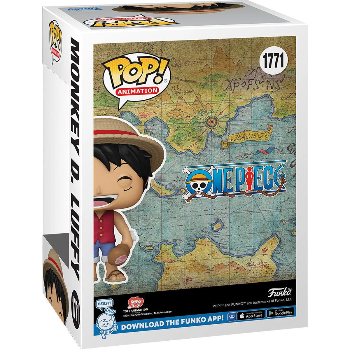 One Piece Luffy (2024) Funko Pop! Vinyl Figure #1771 Funko