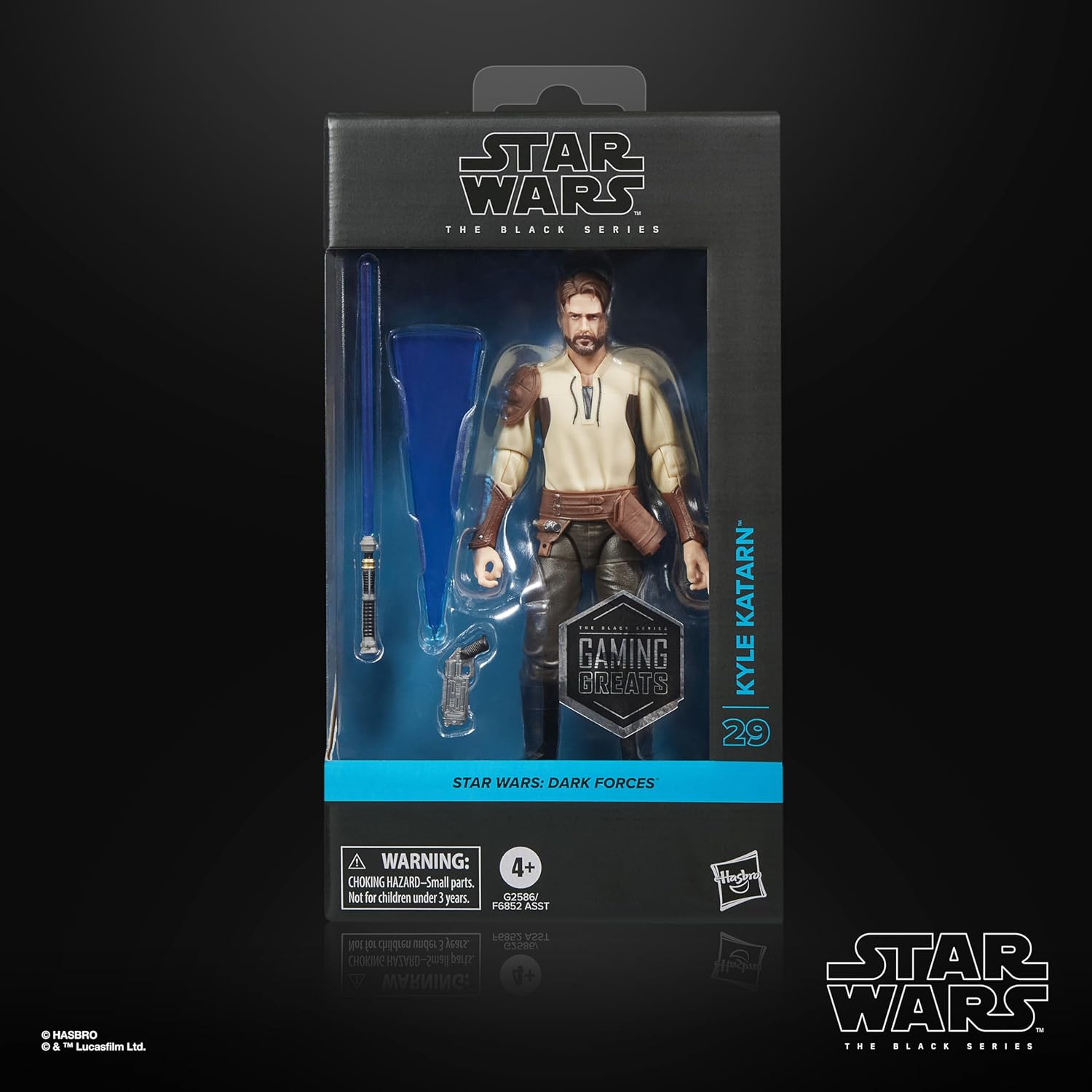 Star Wars The Black Series Gaming Greats Kyle Katarn 6-Inch Action Figure Hasbro