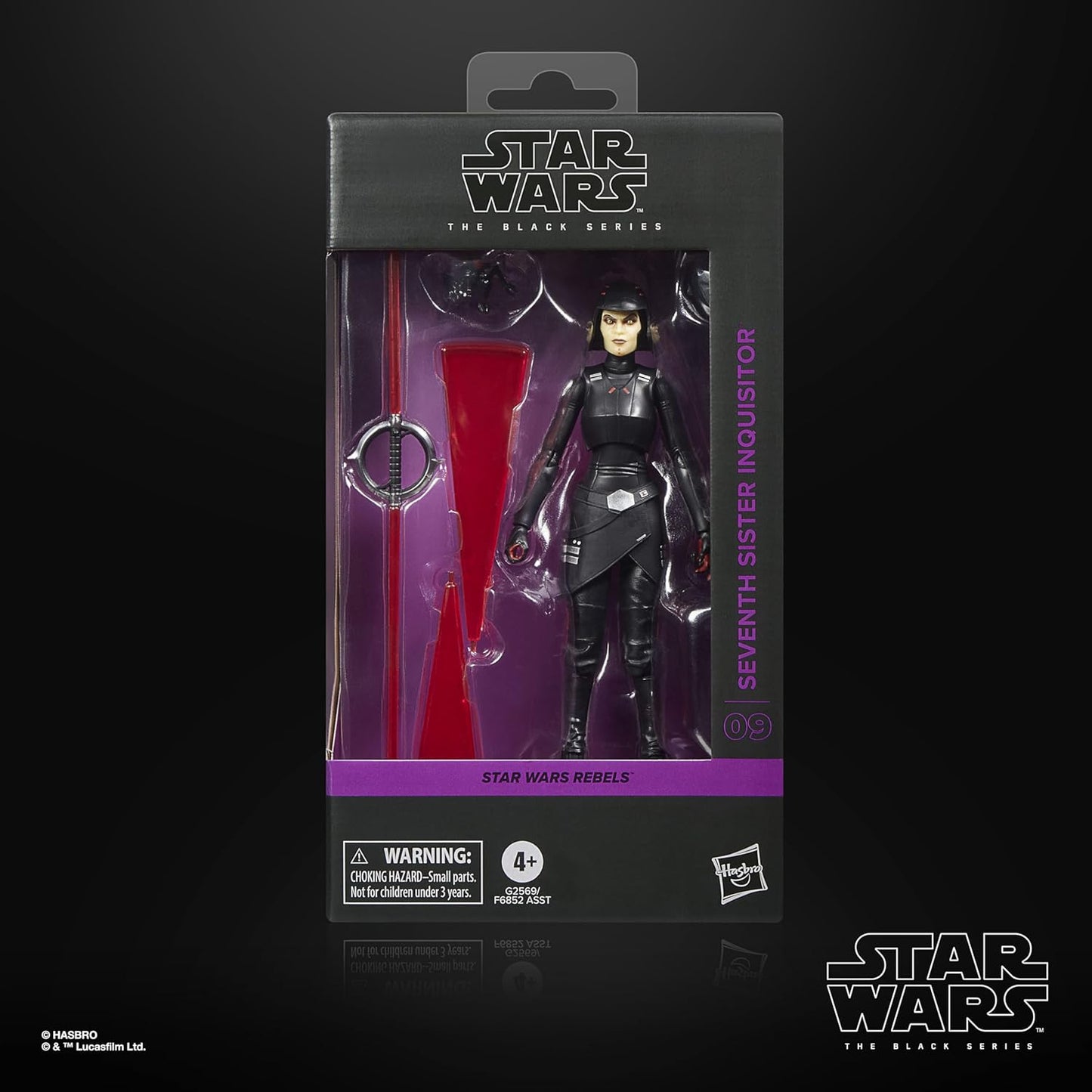 Star Wars The Black Series Seventh Sister Inquisitor 6-Inch Action Figure Hasbro