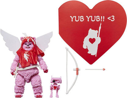 Star Wars The Black Series Ewok (Valentine’s Day Edition), 6-Inch Action Figure Hasbro