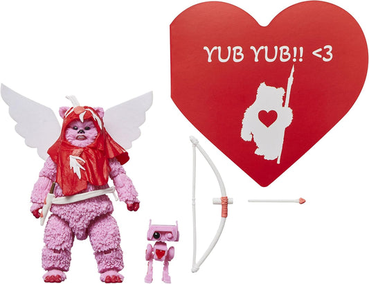 Star Wars The Black Series Ewok (Valentine’s Day Edition), 6-Inch Action Figure Hasbro