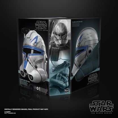 Star Wars The Black Series Clone Captain Rex Premium Electronic Roleplay Helmet Hasbro