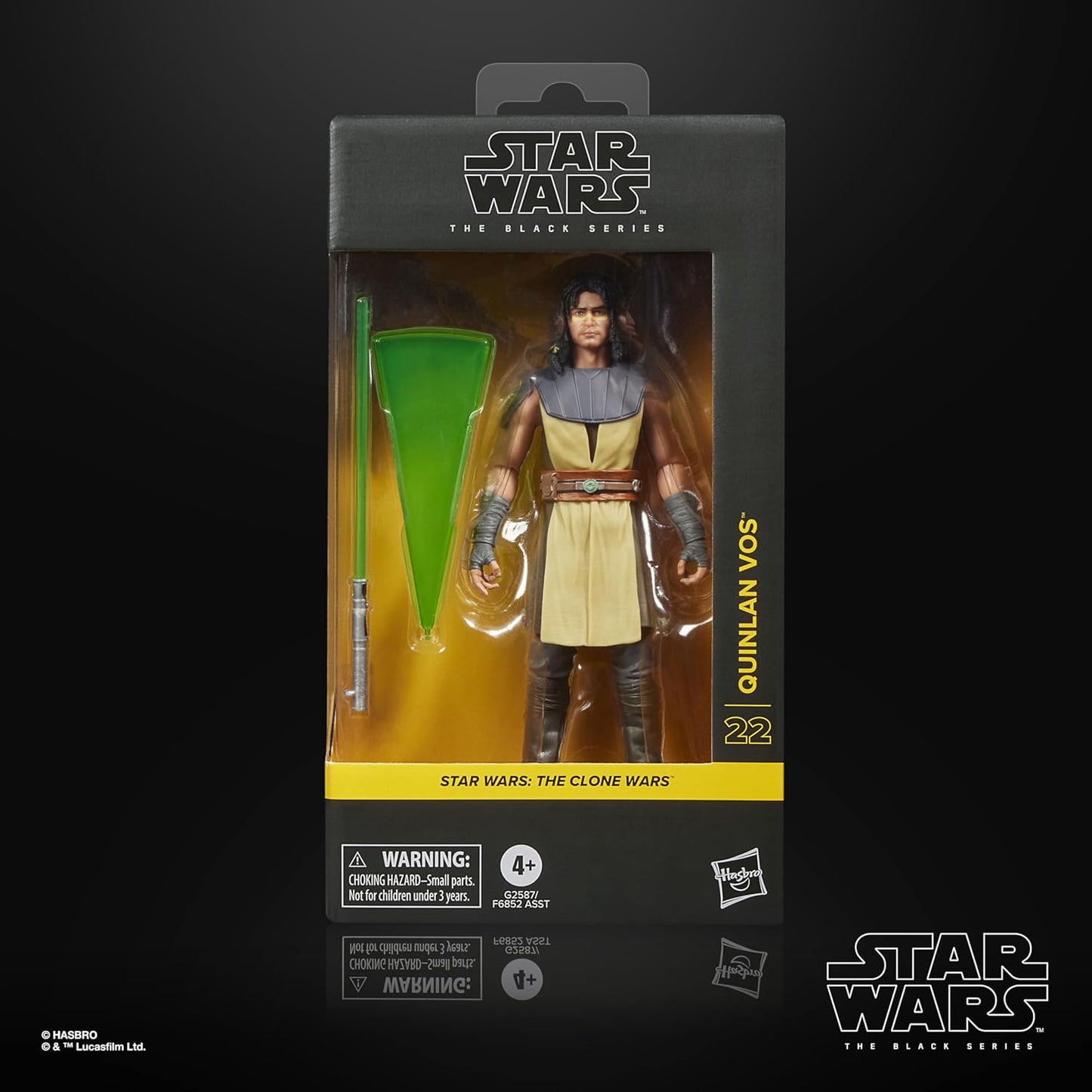 Star Wars The Black Series Quinlan VOS, The Clone Wars 6-Inch Action Figure Hasbro
