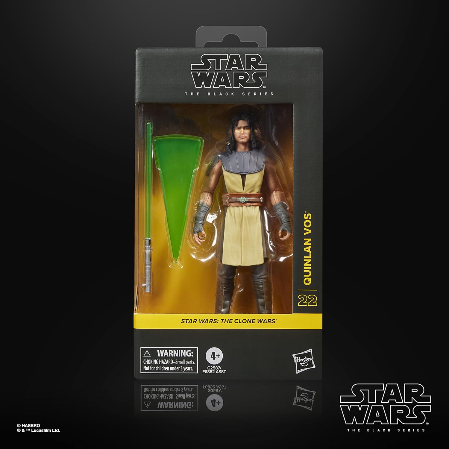 Star Wars The Black Series Quinlan VOS, The Clone Wars 6-Inch Action Figure Hasbro