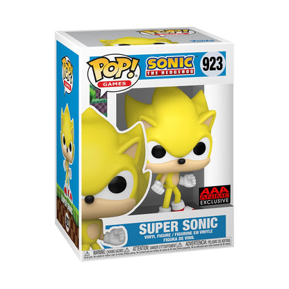 Sonic the Hedgehog Super Sonic Funko Pop! Vinyl Figure #923 - AAA Anime Exclusive - Hyperdrive Collector Zone