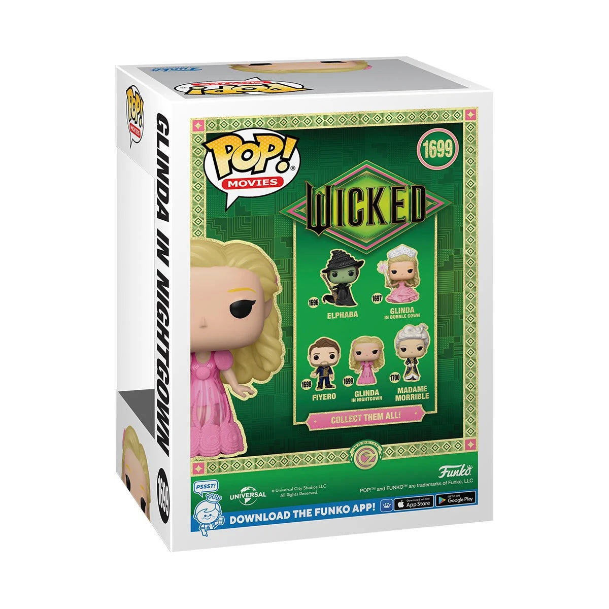 Wicked Part 1 Glinda in Nightgown Funko Pop! Vinyl Figure #1699 Funko