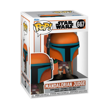 Star Wars: The Mandalorian Judge Funko Pop! Vinyl Figure #667 - Hyperdrive Collector Zone