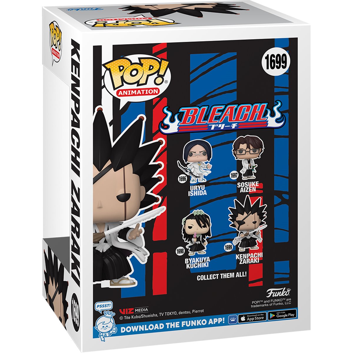 Bleach Kenpachi Zaraki Funko Pop! Vinyl Figure #1699 Funko