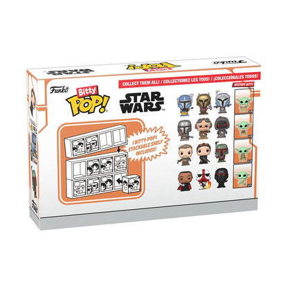 Star Wars: The Mandalorian with Pistol Funko Bitty Pop! Mini-Figure 4-Pack Funko