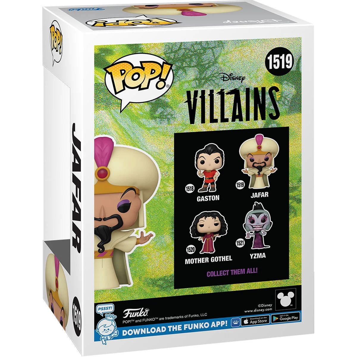 Disney Villains Jafar Funko Pop! Vinyl Figure #1519 Funko