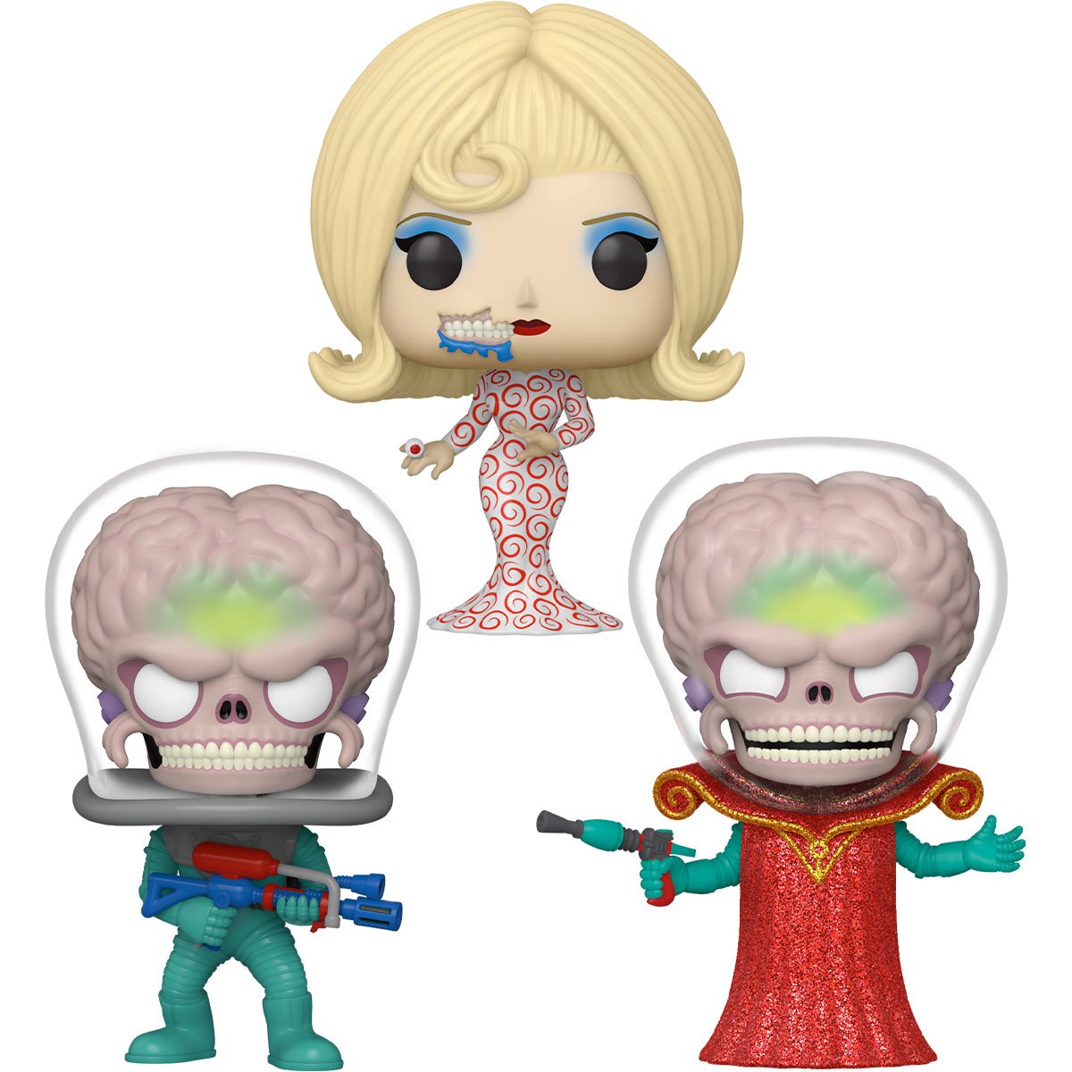 Mars Attacks Funko Pop! Vinyl Figure Set of 3