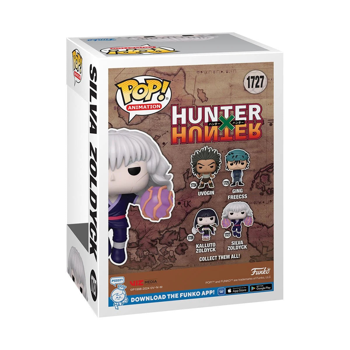 Hunter X Hunter Silva Zoldyck Funko Pop! Vinyl Figure #1727 Funko