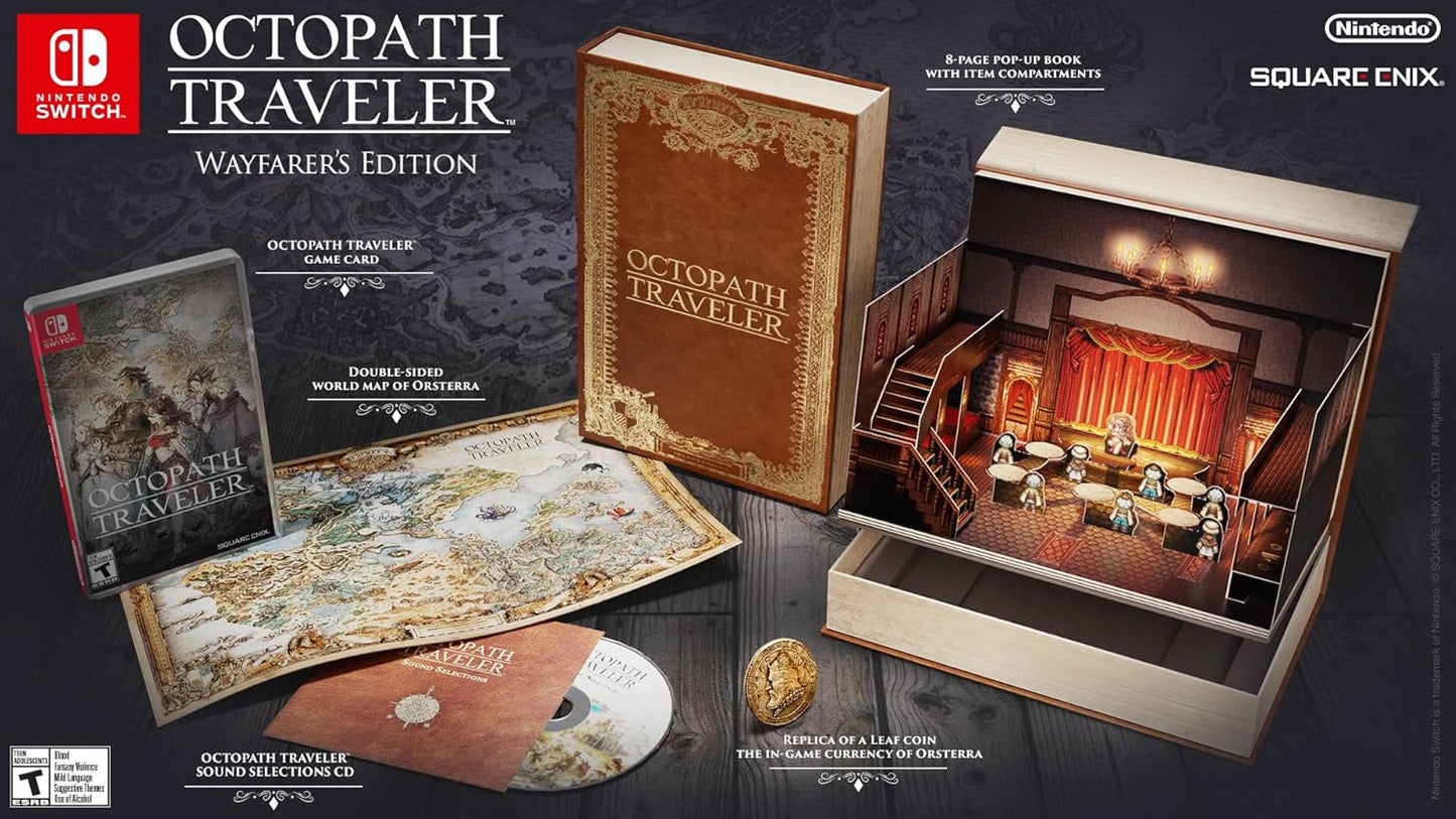 Octopath Traveler Wayfarer's Edition for Nintendo Switch SEALED Nintendo