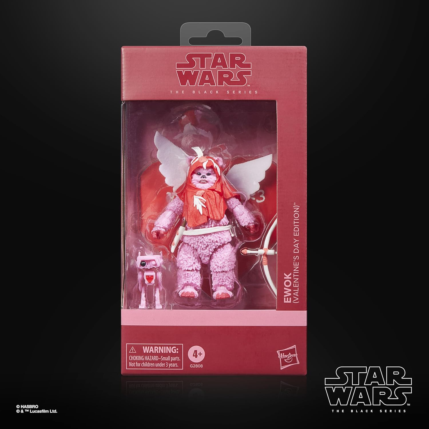 Star Wars The Black Series Ewok (Valentine’s Day Edition), 6-Inch Action Figure Hasbro