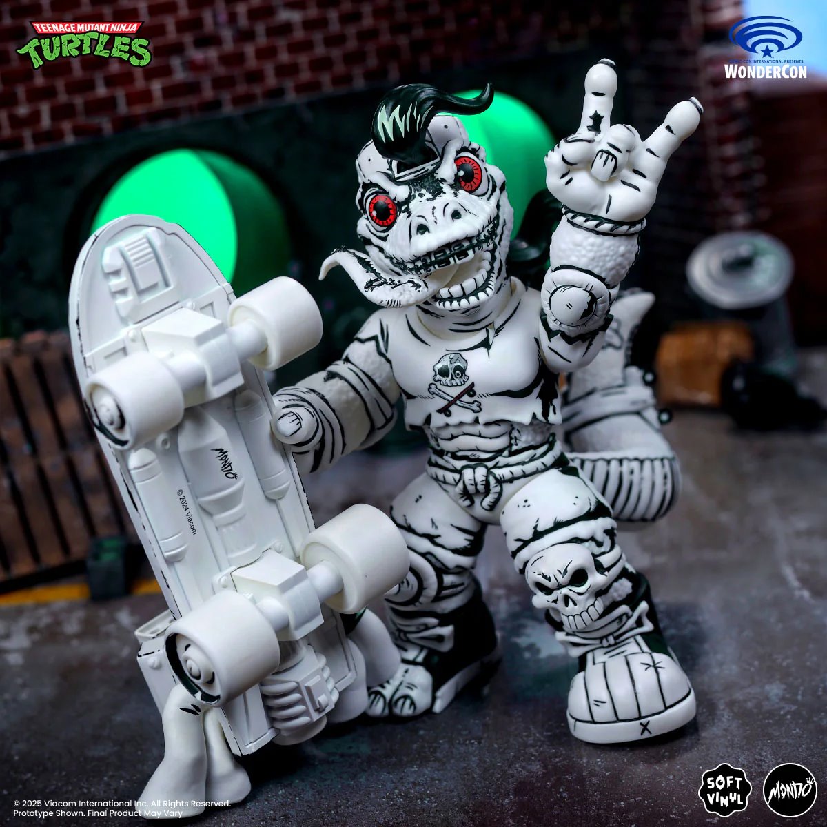 Teenage Mutant Ninja Turtles Mondo Gecko Mirage Variant Soft Vinyl Figure - WonderCon Exclusive Mondo